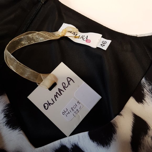 OLIMARA Stunning Special Occasion Dress, Made in Spain, sz 12 - Picture 10 of 11